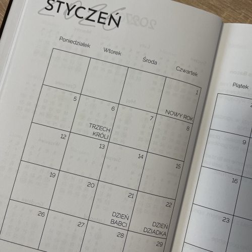 Miesięczny rozkład